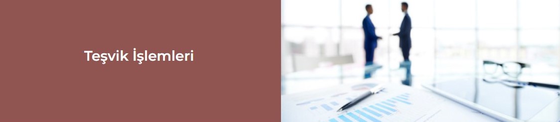 Teşvik İşlemleri
